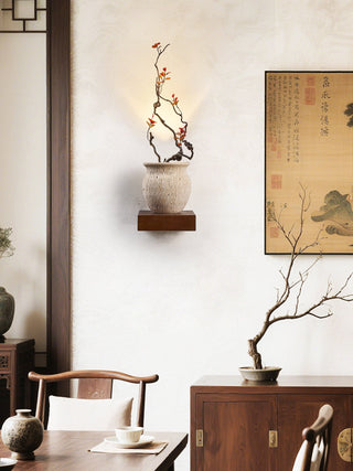 Arbor Sculptural Wall Lamp-Neutral Decor