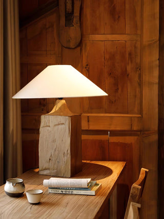 Rustica Lampadaire en Bois