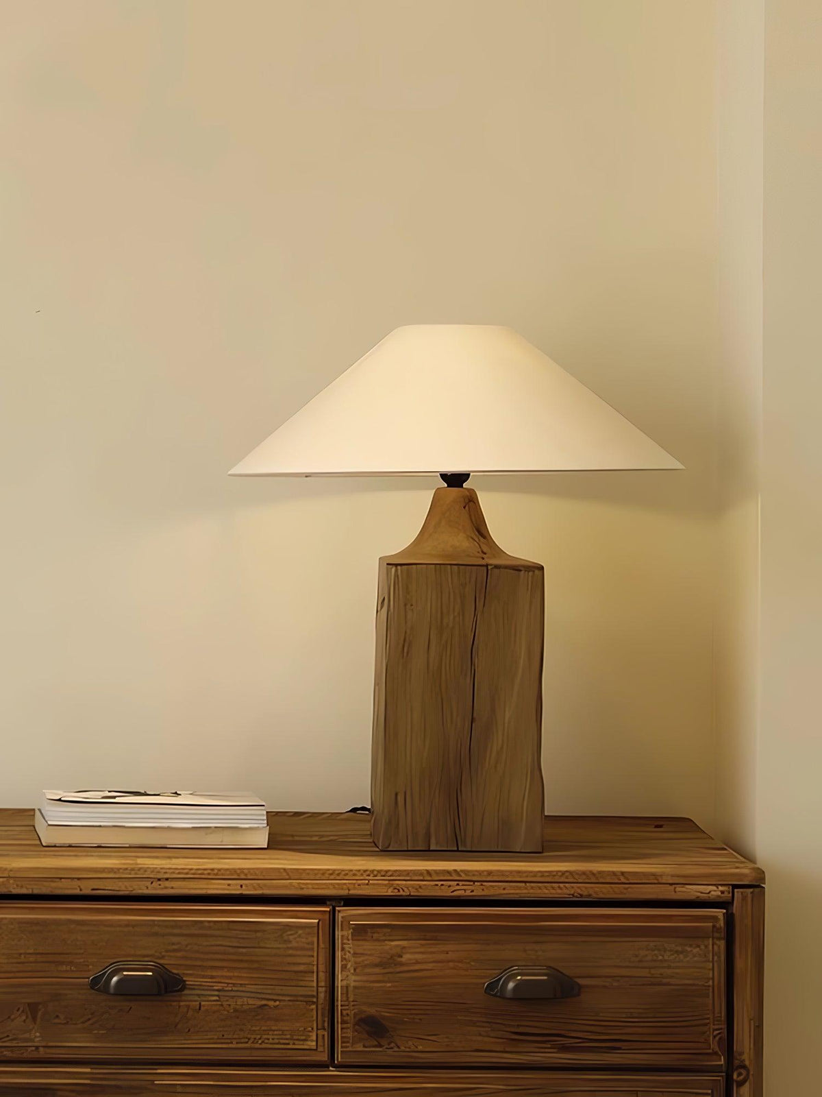 Rustica Lampadaire en Bois