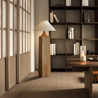 Rustica Lampadaire en Bois