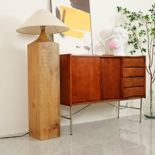 Rustica Lampadaire en Bois