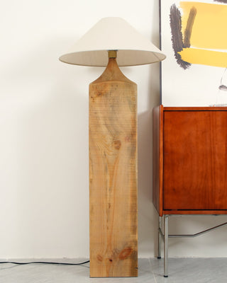 Rustica Lampadaire en Bois