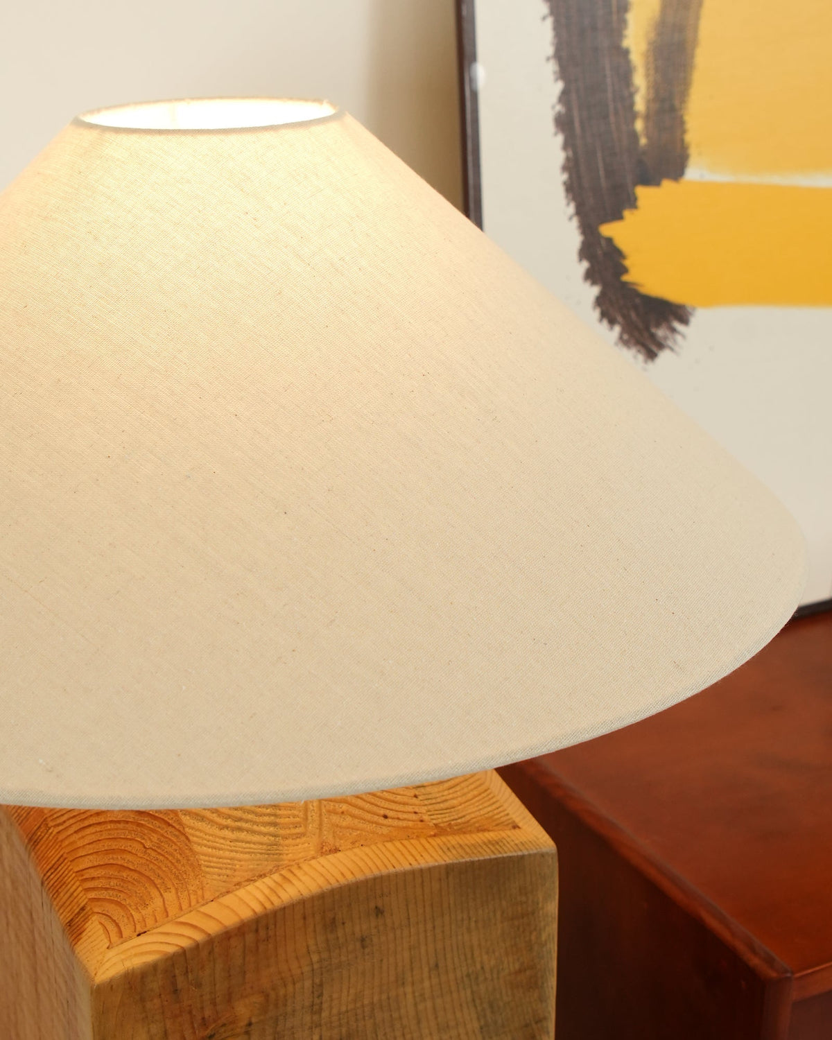 Rustica Lampadaire en Bois