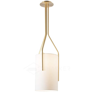Lustra Lustre LED 3-Lumières Laiton Moderne