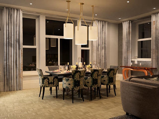Lustra Lustre LED 3-Lumières Laiton Moderne