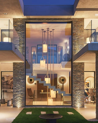 Lustra Lustre LED 3-Lumières Laiton Moderne