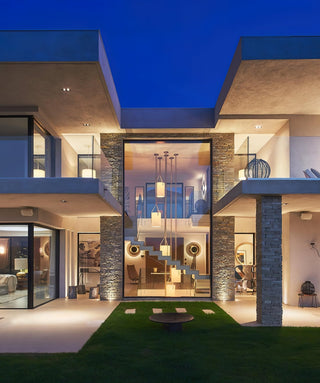 Lustra Lustre LED 3-Lumières Laiton Moderne