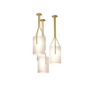 Lustra Lustre LED 3-Lumières Laiton Moderne