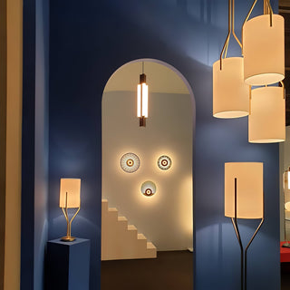 Lustra Lustre LED 3-Lumières Laiton Moderne