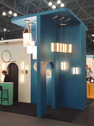 Lustra Lustre LED 3-Lumières Laiton Moderne