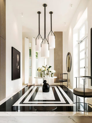 Lustra Lustre LED 3-Lumières Laiton Moderne