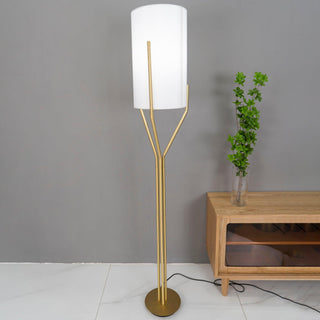 Aureina Lampadaire en Laiton Glam