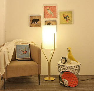 Aureina Lampadaire en Laiton Glam