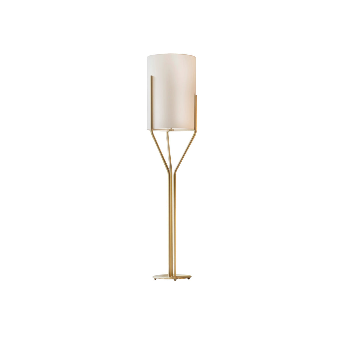 Aureina Lampadaire en Laiton Glam