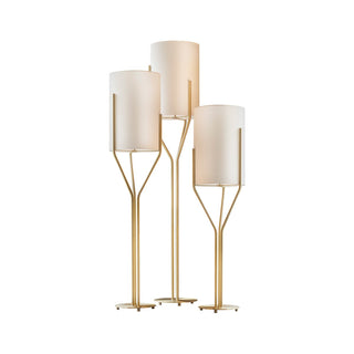Aureina Lampadaire en Laiton Glam