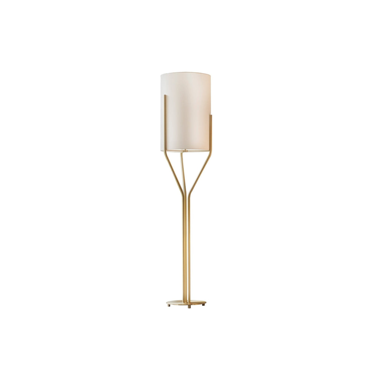 Aureina Lampadaire en Laiton Glam