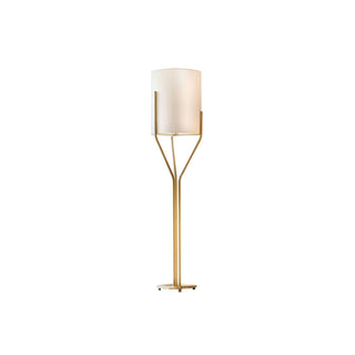 Aureina Lampadaire en Laiton Glam