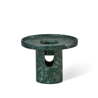 Arc Pillar Marble Candle Holder-Neutral Decor