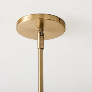 Hadden Lustre Laiton Métal Minimaliste Moderne