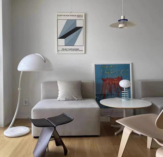 Arc Dome Floor Lamp-Neutral Decor