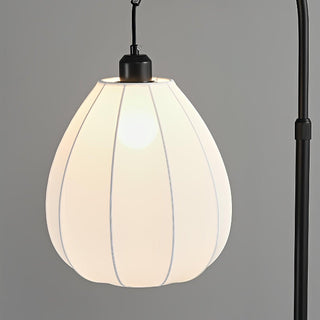 Vazoril Lampadaire en Bois Et Tissu Multifonctionnel