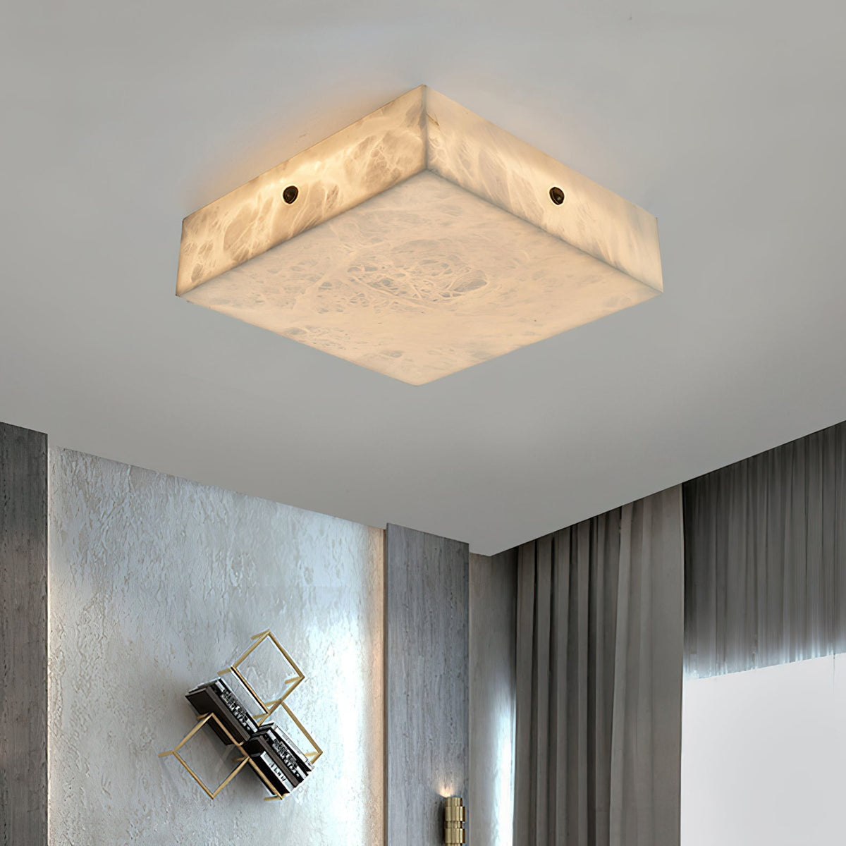 Rauduvys Plafonnier En Albâtre Minimaliste Moderne