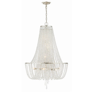 Sifuvys Lustre Métal Cristal Luxe Postmoderne