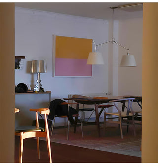 Evmirion Premium Élégance Abat-Jour Tissu Pendentif Lampe