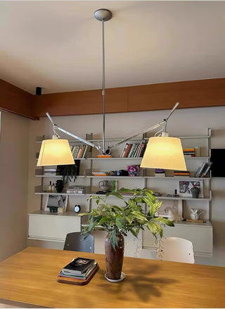 Evmirion Premium Élégance Abat-Jour Tissu Pendentif Lampe