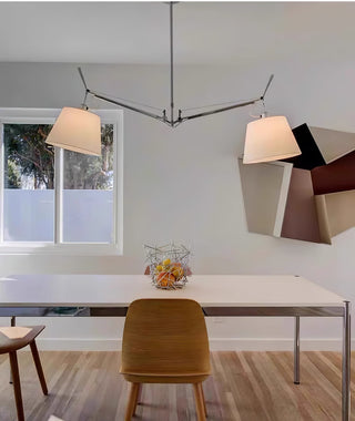 Evmirion Premium Élégance Abat-Jour Tissu Pendentif Lampe