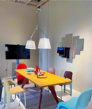 Evmirion Premium Élégance Abat-Jour Tissu Pendentif Lampe