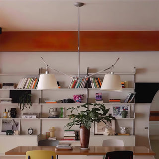 Evmirion Premium Élégance Abat-Jour Tissu Pendentif Lampe