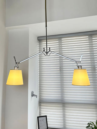 Evmirion Premium Élégance Abat-Jour Tissu Pendentif Lampe