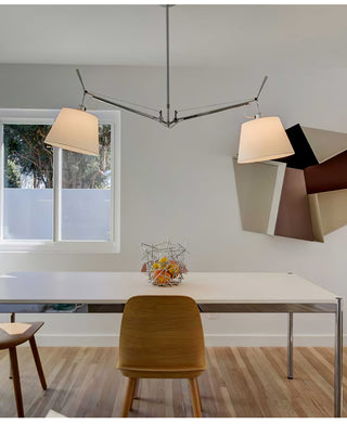Evmirion Premium Élégance Abat-Jour Tissu Pendentif Lampe