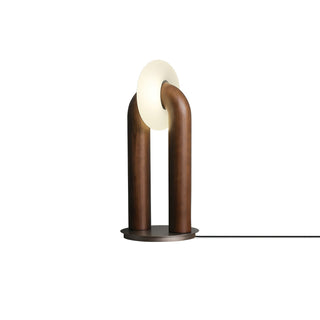 Raelix Lampe de Table Vintage Bois