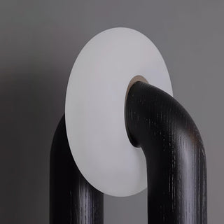 Raelix Lampe de Table Vintage Bois