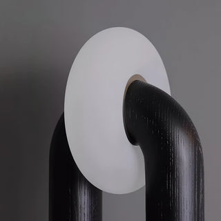 Raelix Lampe de Table Vintage Bois