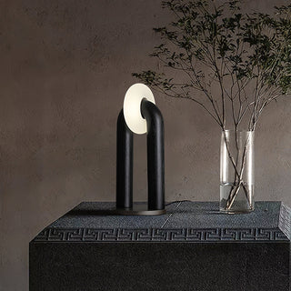 Raelix Lampe de Table Vintage Bois