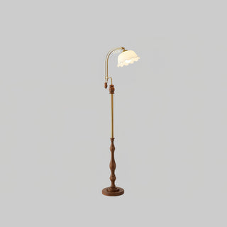 Darisel Bois Vintage Lampadaire