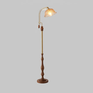 Darisel Bois Vintage Lampadaire