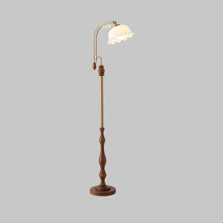Darisel Bois Vintage Lampadaire