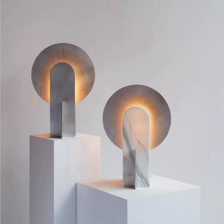 Arch Marble Table Lamp-Neutral Decor