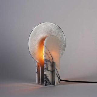 Arch Marble Table Lamp-Neutral Decor