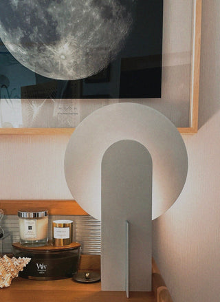 Arch Marble Table Lamp-Neutral Decor