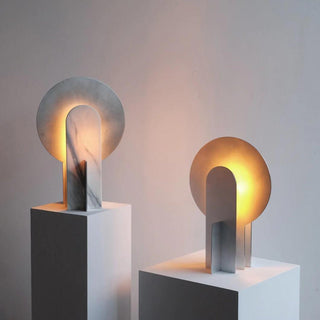 Arch Marble Table Lamp-Neutral Decor