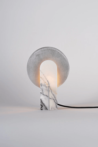 Arch Marble Table Lamp-Neutral Decor