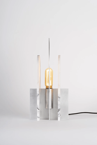 Arch Marble Table Lamp-Neutral Decor