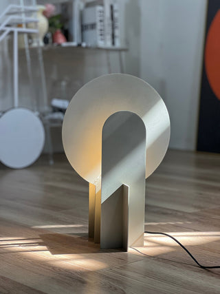 Arch Marble Table Lamp-Neutral Decor