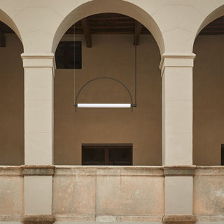 Arched Linear Led Chandelier-Neutral Decor