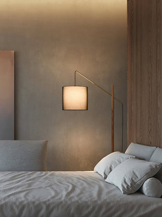 Nyvariol Lampadaire en Bois Minimaliste